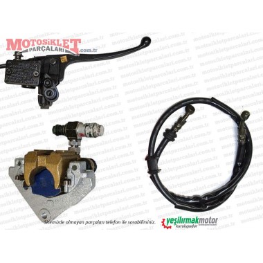Çelik Classic (Kangda) KD125T-4 Ön Fren Merkezi Komple